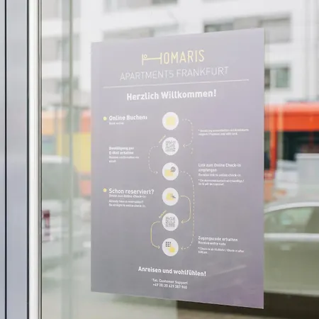 公寓式酒店 Homaris Frankfurt 美因河畔法兰克福